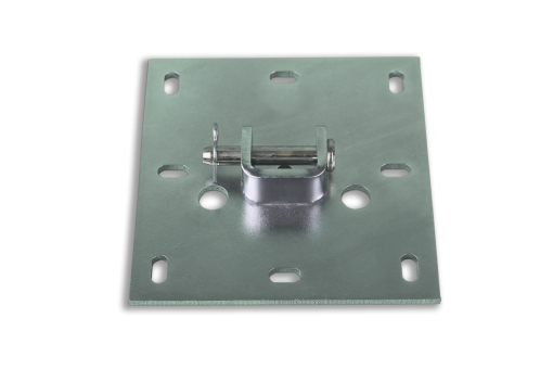 Plate bracket L B120 for mounting pin 3/25 
